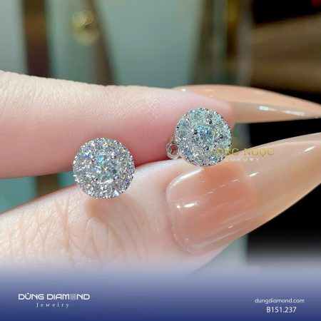 Bông tai nữ đính KC B151.237