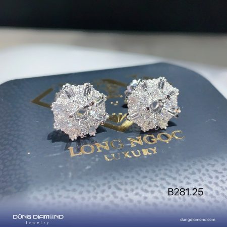 Bông tai nữ đính KC B281.25