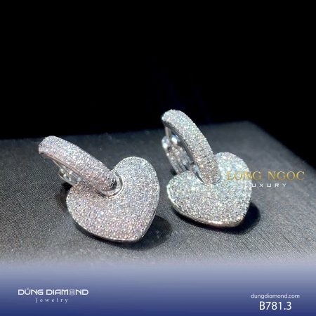 Bông tai nữ đính KC B781.3