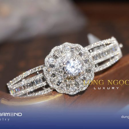 Vòng tay nữ đính KC V455