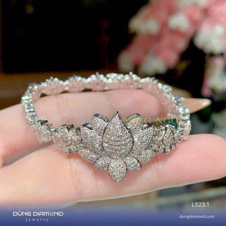 Lắc tay nữ đính KC L523.1