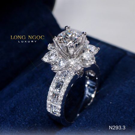 Nhẫn nữ đính KC N293.3