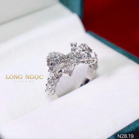 Nhẫn nữ đính KC N28.19