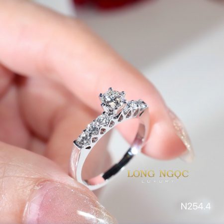 Nhẫn nữ đính KC N254.4