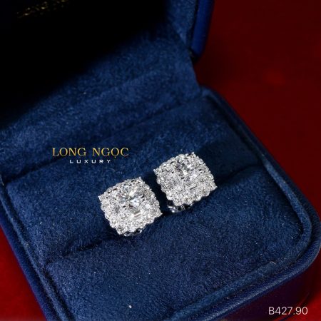 Bông tai nữ đính KC B427.90